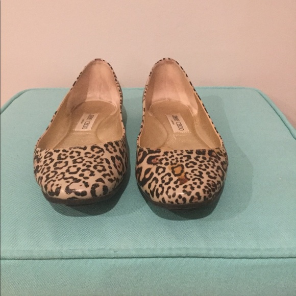 Jimmy Choo leopard weekend flat size 39 - Picture 3 of 9